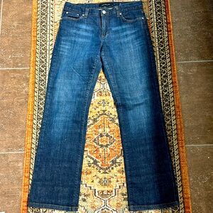 Calvin Klein bootcut dark denim - size 8